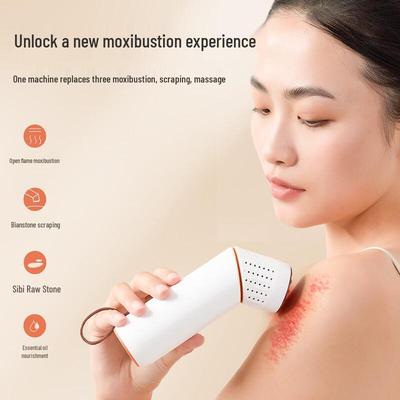 Ai Xiu Tang Red Bian Moxibustion & Gua Sha Tool CN Plug (adapter Included)