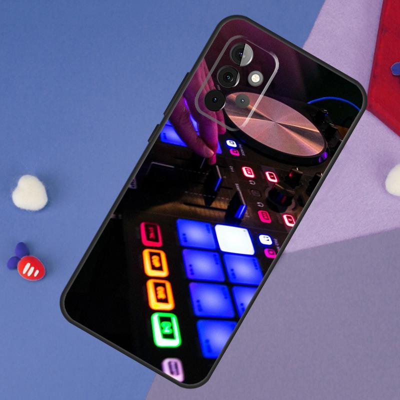 Music DJ Controller Mixer Case For Samsung Galaxy A55 A35 A32 A12 A22 A52 A06 A54 A34 A14 A56 A36 A26 A16 A13 A53 A15