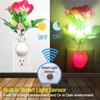 Bedside For Home Decoration Living Room Rose Lilac Led Light Night Light Mushroom Lamp Wall Light
