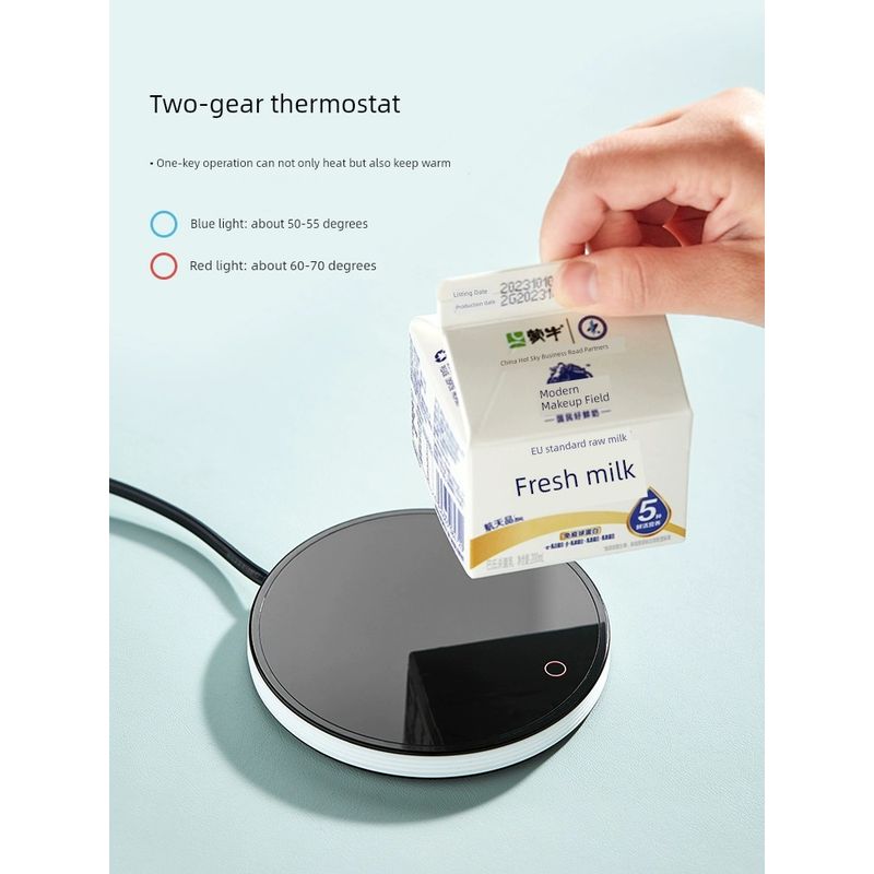 Mesni Heating Base Office Thermal Cup Pad