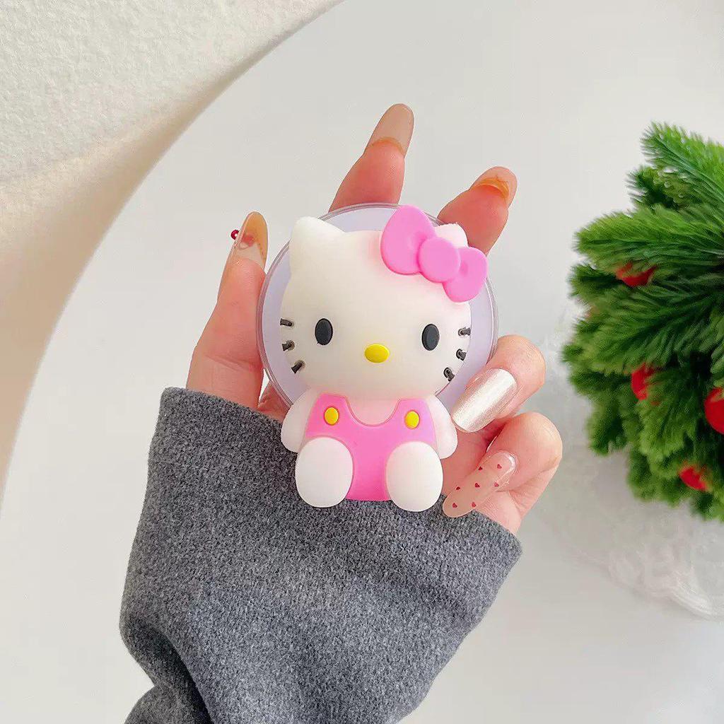 3D Silicone Cartoon Crying Star Mobile Phone Stand & Retractable Airbag Holder