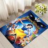 1pc Snow White Pattern Area Rug Soft Flannel Floor Mat for Living Room,Office,Bedroom and Carpet,Sofa Coffee Table Floor Mat