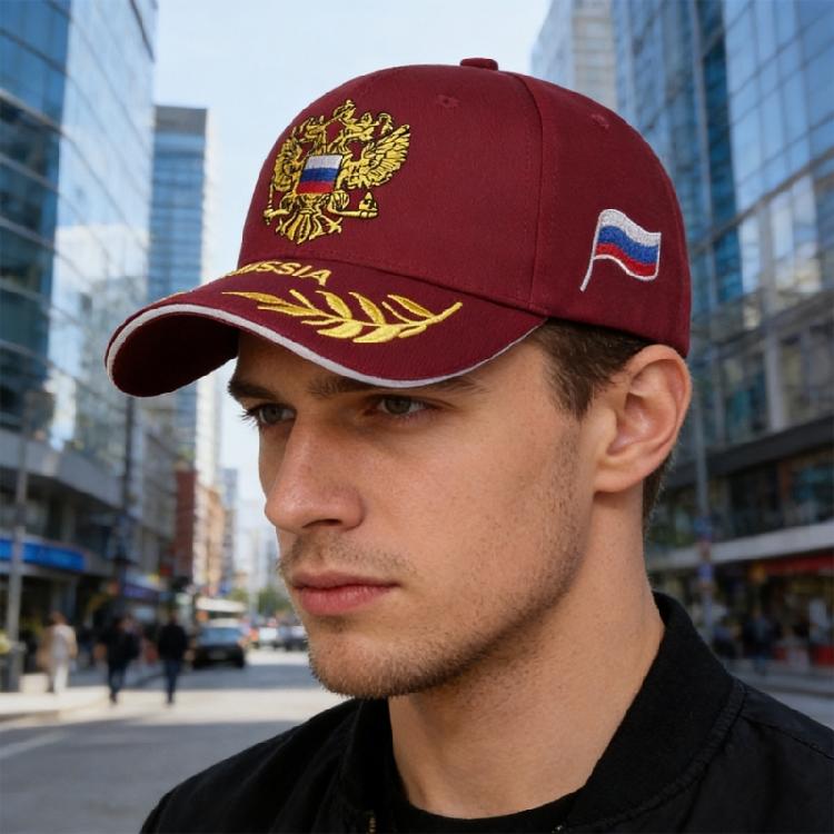 Trendy Baseball Cap With Embroidery Adjustable Strap Design Lightweight Polyester Unisex Sun Protection