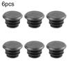 6 tapones para manillar de bicicleta MTB de carretera, tapones para extremos de manillar, tapas de manillar de plástico PVC, topes para extremos de manillar