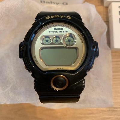 Used CASIO Baby-G BG-6901 Watch Digital Black