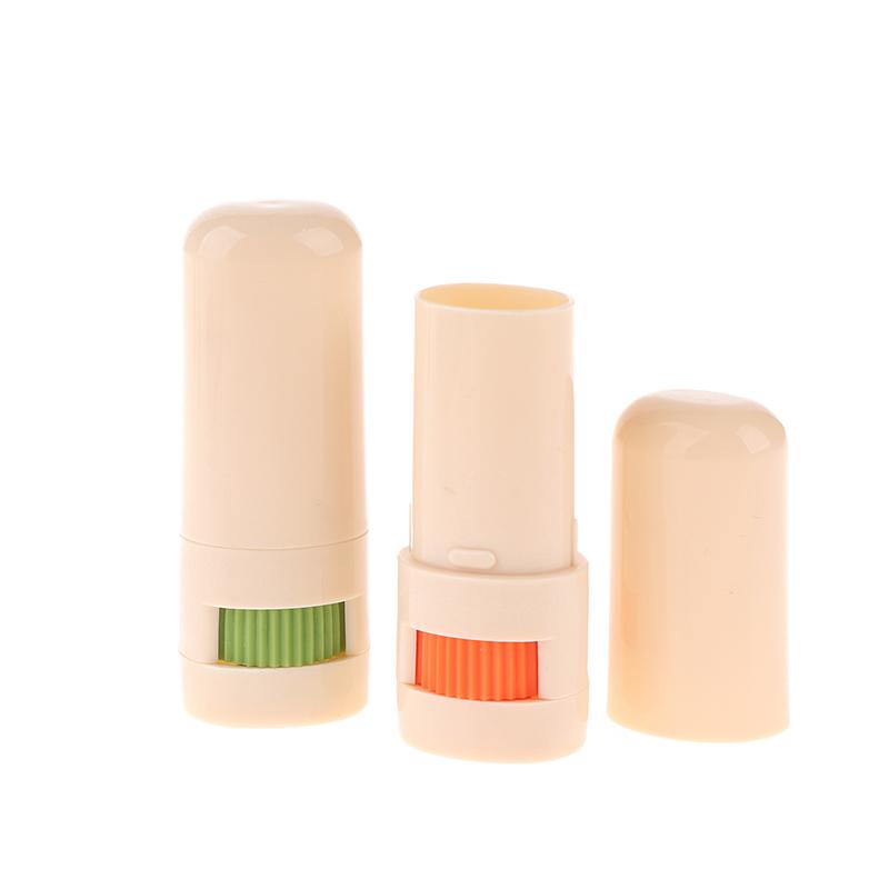 1Pcs 7G Deodorant Container Empty Plastic Twist-Up Solid Mosquito Repellent Tubes For Diy Antiperspirant Aromatherapy Balm