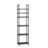 Multi-Layer Floor-Standing Metal Storage Rack for Kitchen and Bathroom