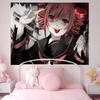 Popular Singer Kasanes Teto Chart Tapestry Art Science Fiction Room Home Decor Cheap Hippie Wall Hanging