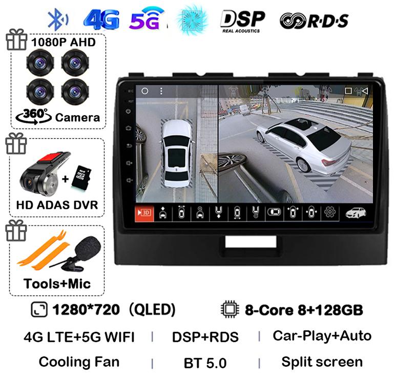 Android 14 Carplay For Suzuki Wagon R 2010 2011 2012 2013 2014 2015 2016 2017 2018 Car Radio Multimedia Video Player GPS Stereo