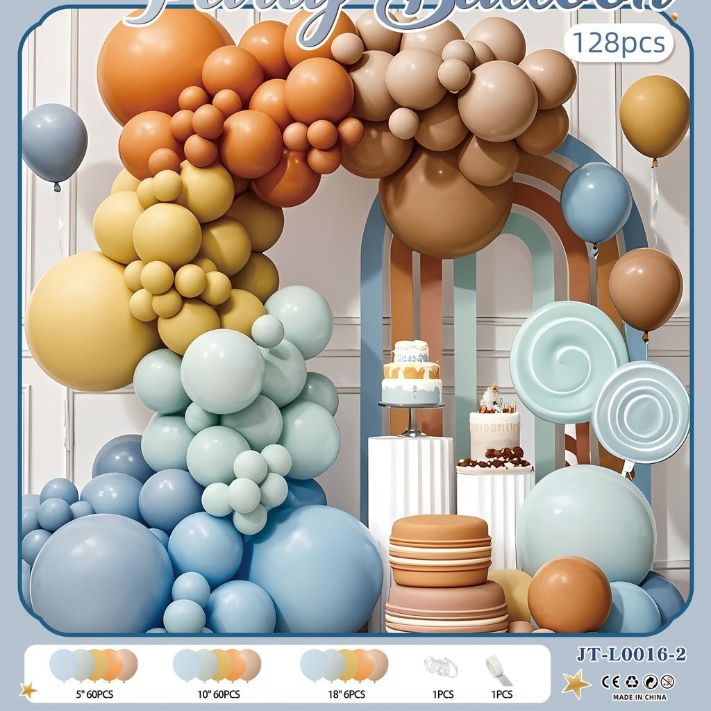 Opening Arch Balloon Chain Birthday Balloon Arrangement Decoration Party Package Set Premium Scene Supplies