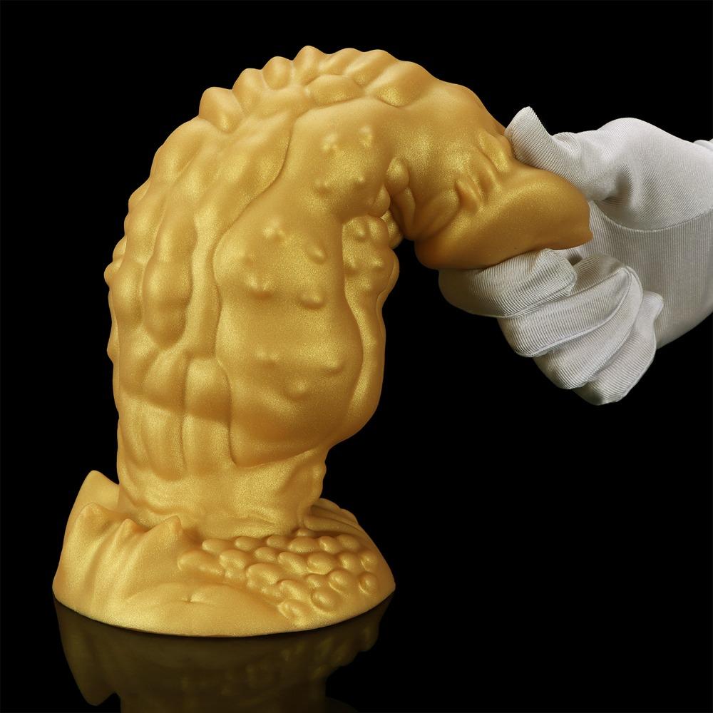 Muscle God Silicone Anal Plug - Wearable Butt Plug for Women, SM Training & Anal Stretching, Unique Irregular Design Adult Toy