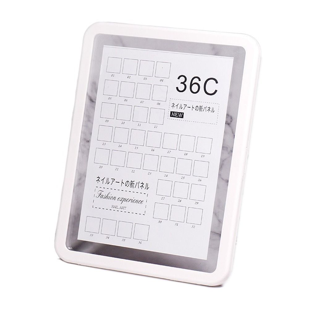 Tips Nail Tips Display Stand Nail Polish Color Card False Nail Color Board Nail Color Display Chart