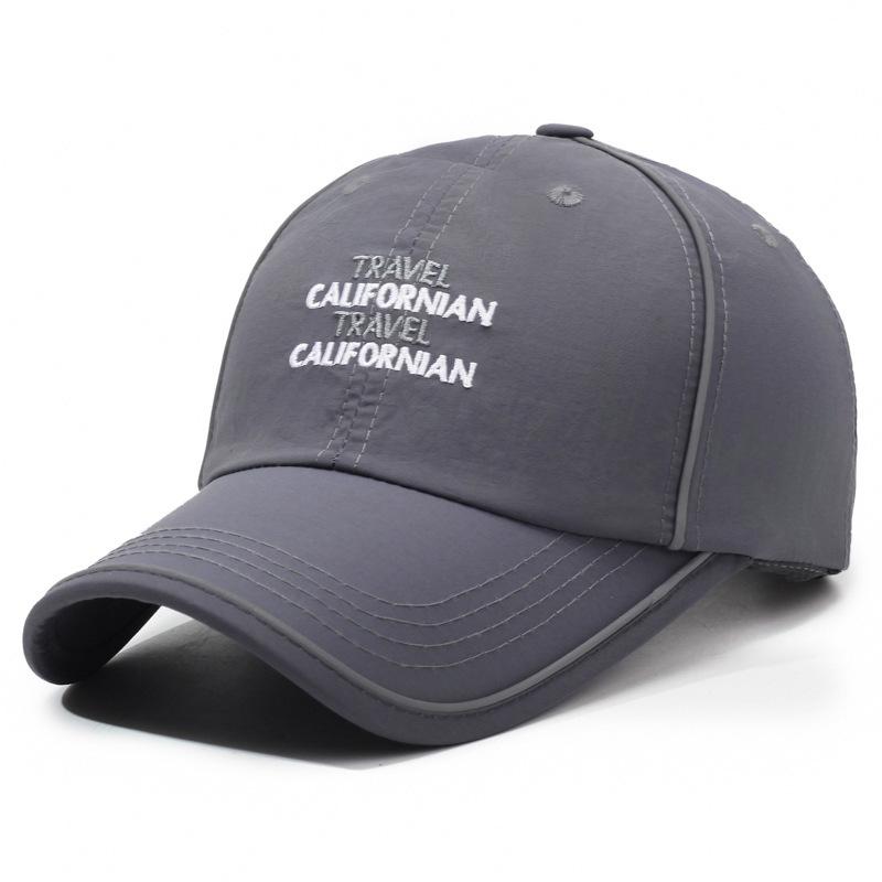 

Summer New Quick Dry Caual Fahion Veratile Sport Breathable Baeball Sunhade Sun Protection Fihing Cap Trendy Adjustable