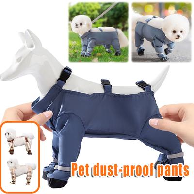 Outdoor Walking Dog Boot Leggings for Small Medium Large Dogs Suspender Boots Waterproof Snowy Dog Paw Protects Boot Covers