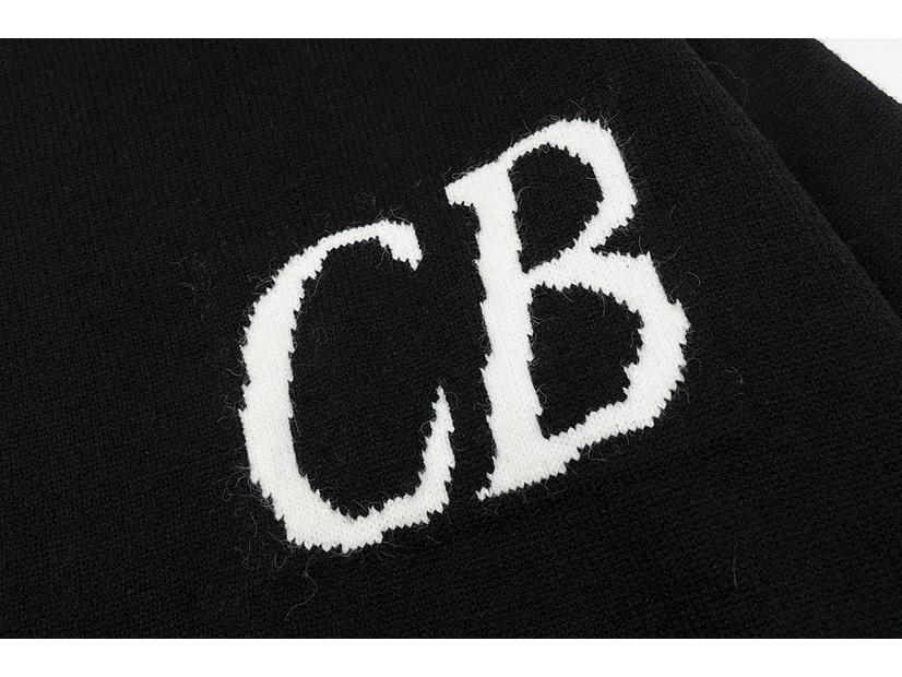 Cross-Border Cole Buxton Casual Retro Wool Sweater - Trendy American Style, Plus Size Men's Outerwear