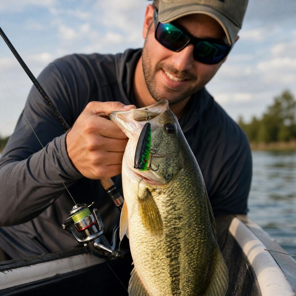Fishing Kit for and Trout - Complete Tackle Set with for Largemouth, Smallmouth