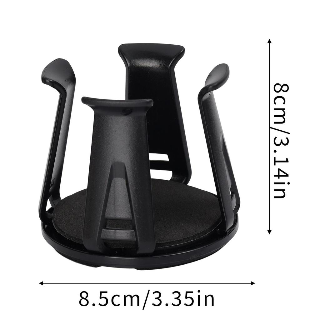 1/2Pcs Car Beverage Holder Adhesive Cup Storage Rack Car Cup Bottle Holder Multifunction Drink Rack Auto Accessories Black