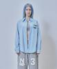 Nyuje Veiled Sky Shirts (Sky Blue)