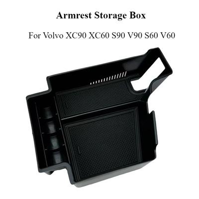 Araba Orta Konsol Kol Dayama Kutusu Depolama Tepsisi Tutucu Volvo XC90 XC60 S90 V90 S60 V60 Düzenleyici Konteyner Aksesuarları