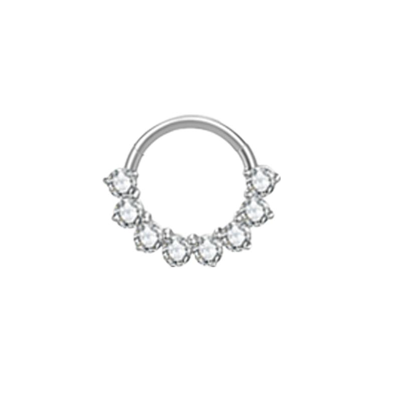 ASTM F136 Titanlegierung Mode Piercing Schmuck Mehrere Stile für Ohrbrücke, Brustwarzen-Barbell, Nasenring | Festival & Party