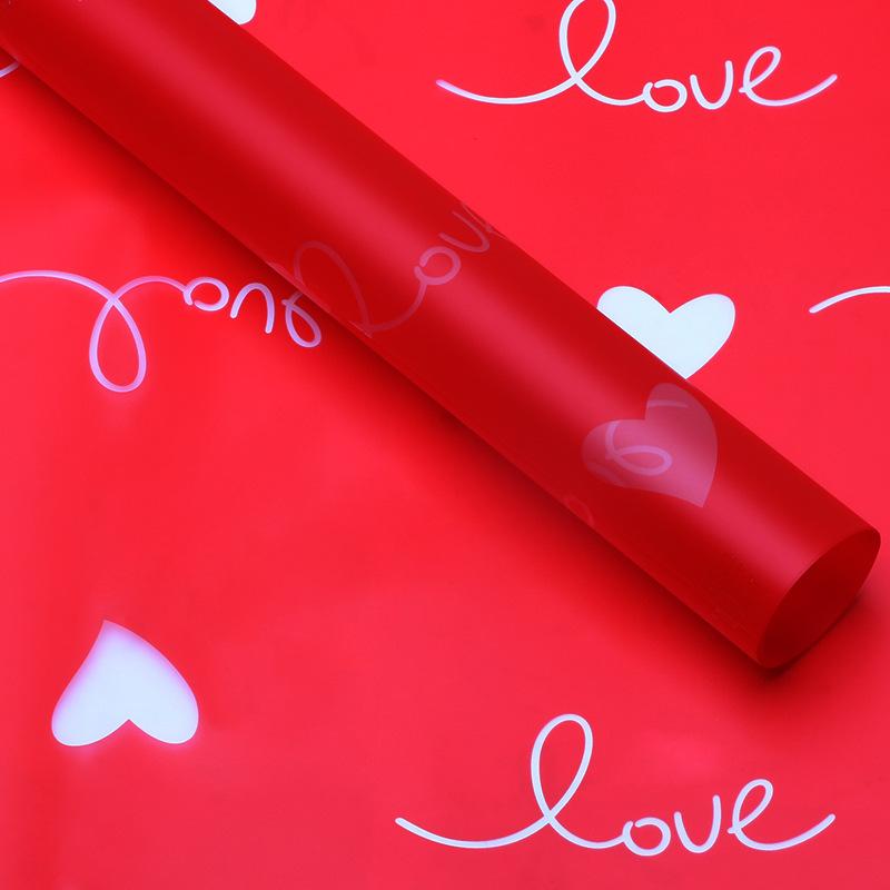 40pcs Elegant Floral Gift Wrap Sheets for Valentine's, Weddings, Proposals, Birthdays - Romantic Bouquet Packaging Paper