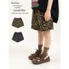 Youyou Girls' Fashion Leopard Print Lyocell Summer Shorts