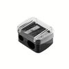 Double Holes Precision Lipstick Cosmetic Pencil Sharpener for Eyebrow Lip Liner Eyeliner Pencil Gift School Supplies