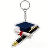 2026 Graduation Ceremony Doctoral Hat Bag Keychain Graduation Lovely Enamel Graduation Cap Keychain Commemorative Souvenir Gift