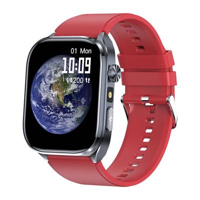 ET572 Men Smart AI Watch ECG Health Monitoring Large Screen LED Flashlight BT Calling Outdoors Sports Fitness Tracker Smartwatch