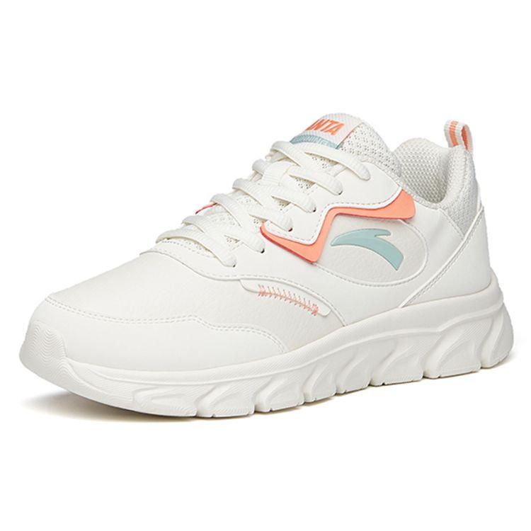 Anta Versatile Low-Top Running Shoes Women sneakers White Pink 922145573-9