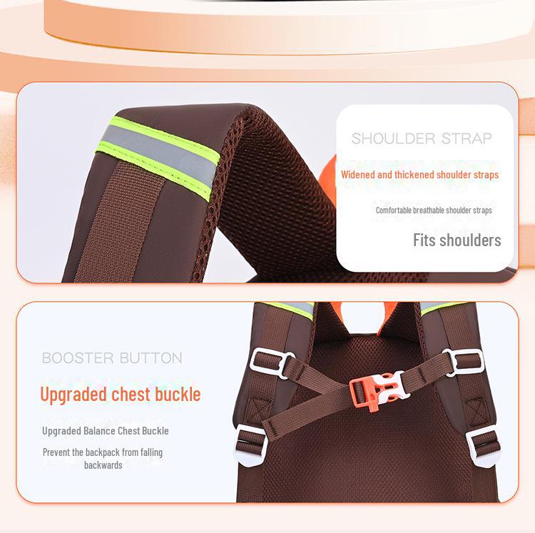 Cartoon Cute Backpack for Kids – Lightweight & Childlike for Kindergarten Boys & Girls