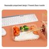 Disposable Four-Compartment Lunch Box