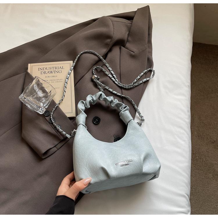 

2025 новая сумка-тоут женская Senmeng tide лето популярная модная сумка-мессенджер через плечо для通勤 сумка-пельмень