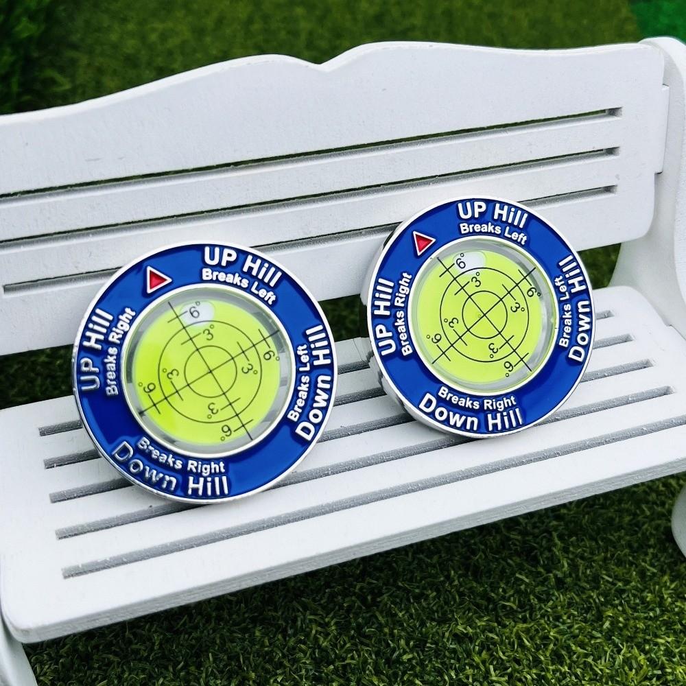 Ball Marker Golf Putt Ball Marker High Precision Golf Spirit Level  Gift for Golfers