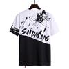 Summer Round Neck 3D Printed Top Fashionable Casual Hip Hop Short Sleeved Children's Boy T-shirts