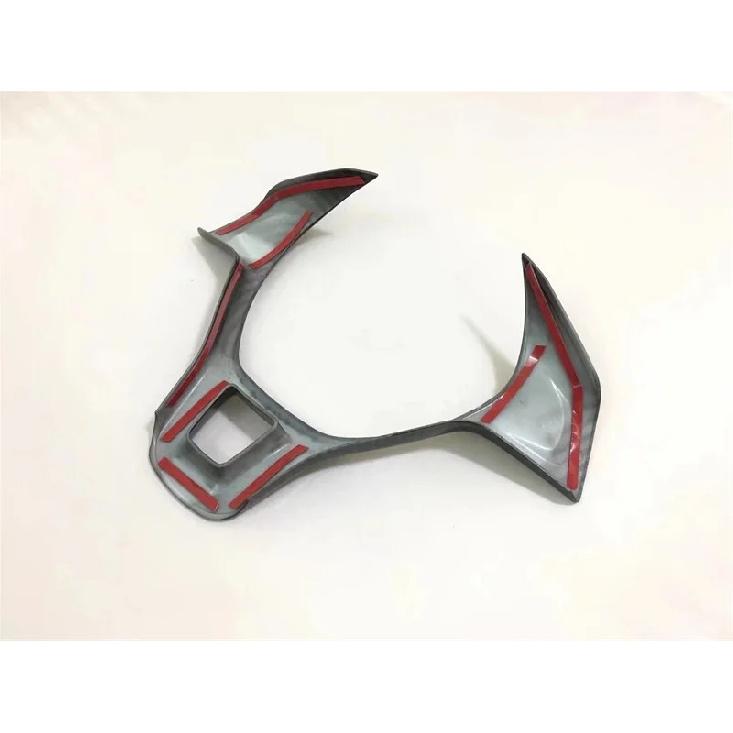 ABS Car Steering Wheel Button Trims Sticker Decorative Frame Cover Accessories For Volkswagen Golf 7 MK7 POLO MK6 Touran Tiguan