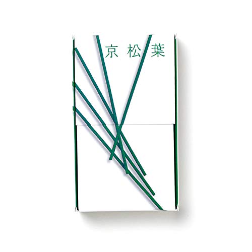 Tamayura Kyoto Pine Needle Incense, 90mm, with Simple Incense Holder, Approx. 45g, Shoyeido, 126305