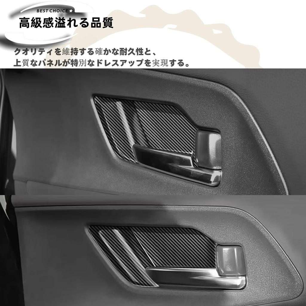 DodoxDIY Applicable New Prius 60 Series Accessories Door Handle Panel