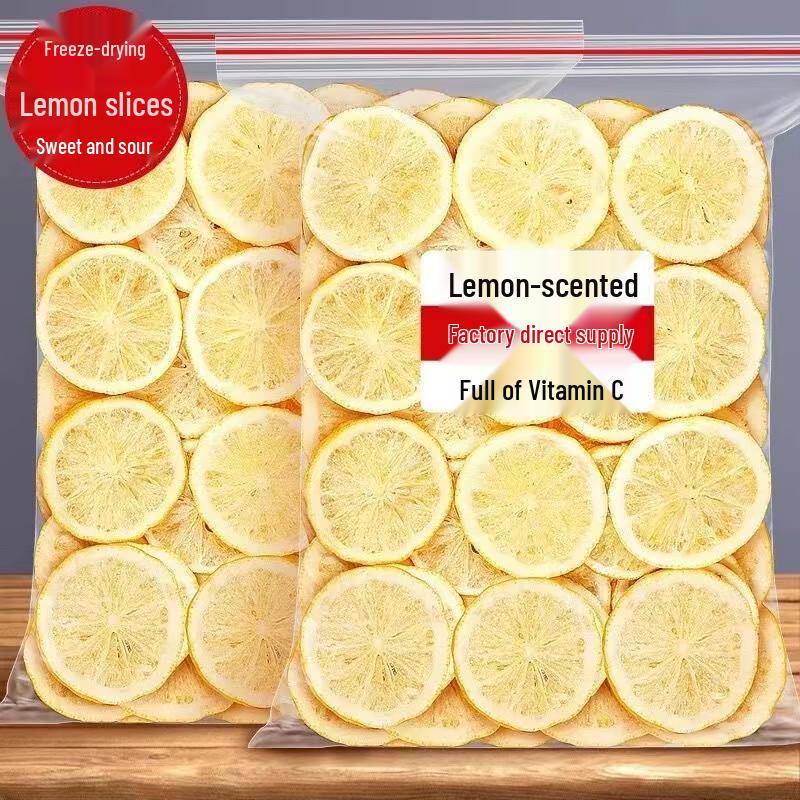 Freeze-Dried Lemon Slices