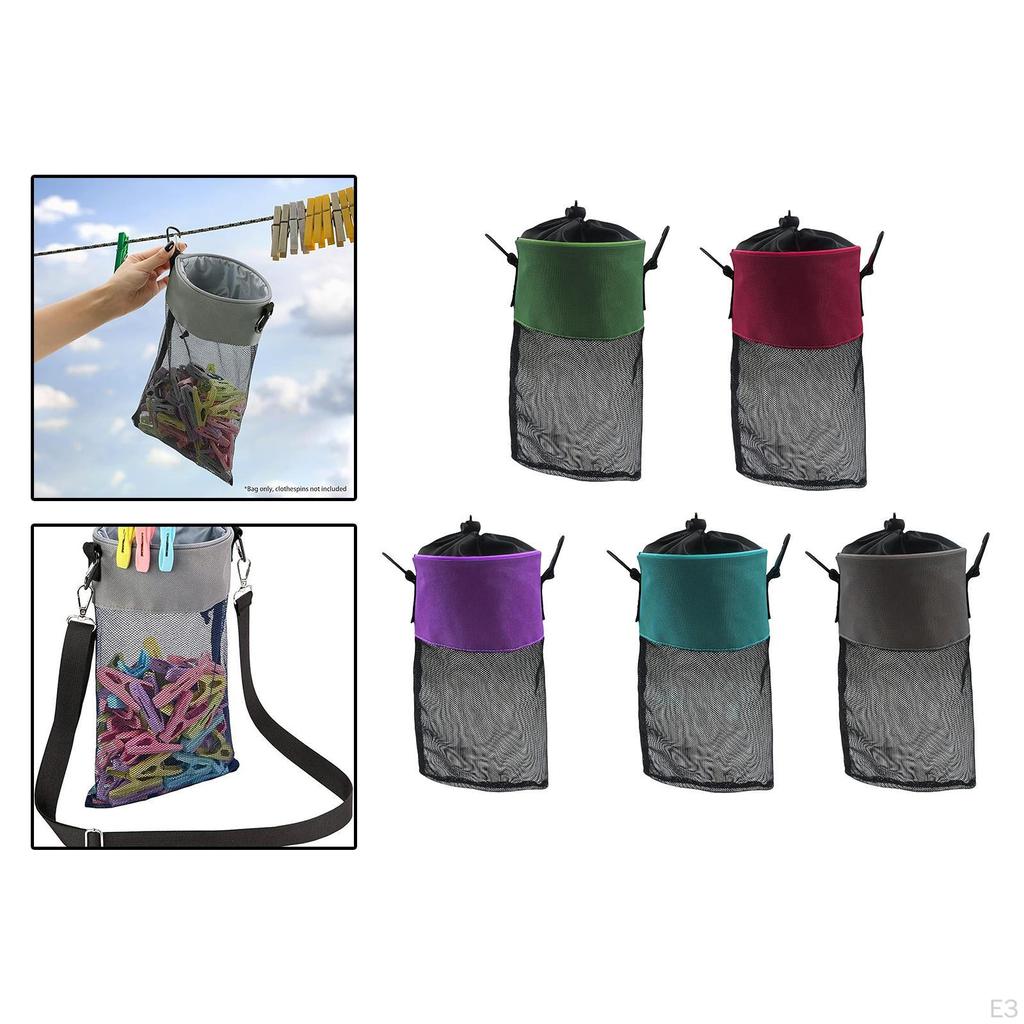 Clothes Peg Bag for Hanging And Storing Pegs – Space-saving Accessory The Wardrobe,