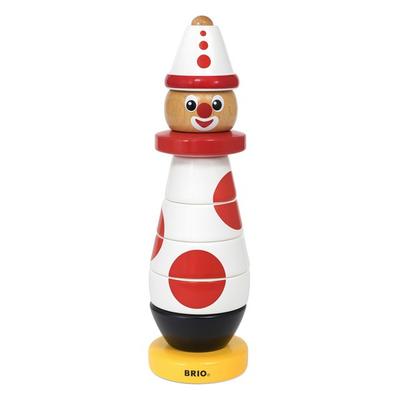 Brio 60º aniversário Pierrot Stacking Game 30230, cores misturadas, 1 conjunto, produtos coreanos para bebês