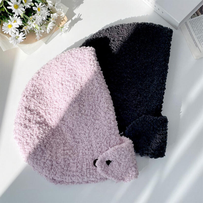 Women s Poodle Bouclé Warm Balaclava Hat C6559_Cocoa