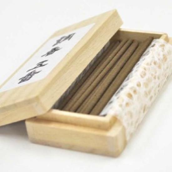 Kogen Minori-en Premium Incense “Cho-ko No.5” Mini 20 Sticks (Kyara-inspired, Paulownia Box)