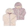 Louis Misha Kids Coat Velvet Floral Reversible Grc W25 R0081