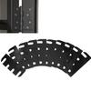 10/20Pcs Door Hinge Gasket Easy Installation Door Adjustment Universal Plastic Spacers Door Maintenance Accessory