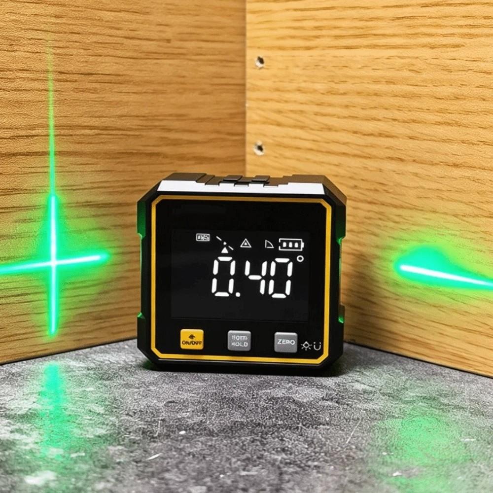 High-precision Electronic Angle Protractor Waterproof Angle Finder Level Gauge  Engineers