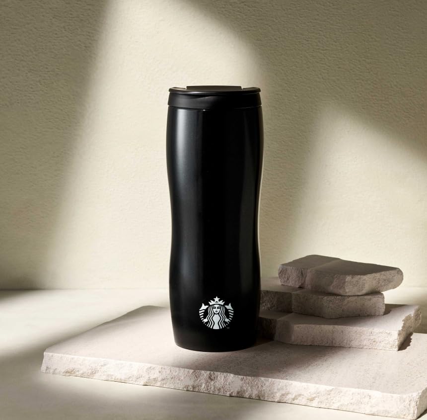 Starbucks SS Tumbler Black 591ml Venti Size Not Available Japan Stainless Steel Congored Insulation Cooling Gift