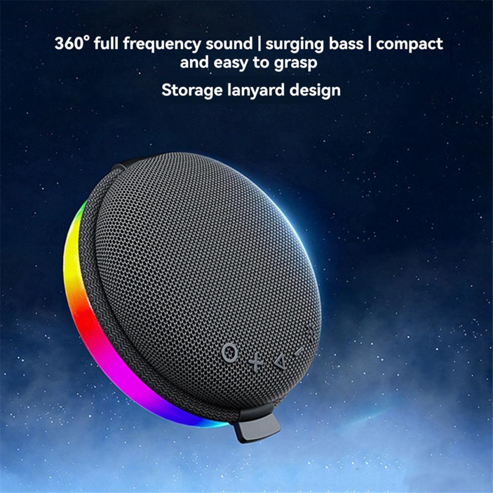 Wireless Bluetooth Speaker Portable with Handle Fabric Waterproof Mini