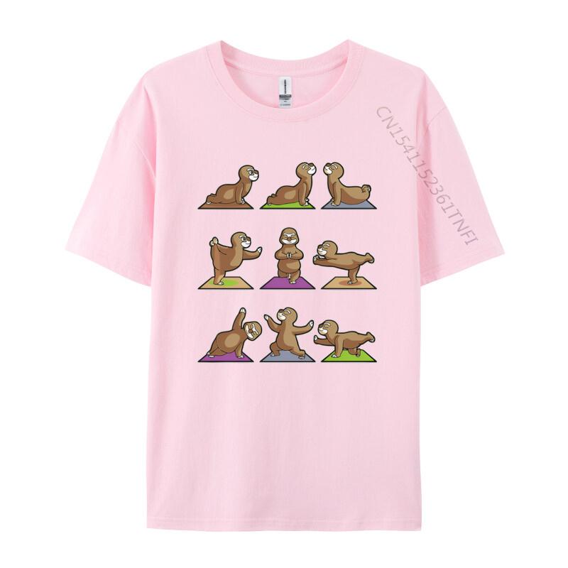 Sloth Sloth Yoga Poses Sports Gymnast Tshirt Mens Designer Clothes Cotton T Shirt Men TShirt Sports T Shirt Men