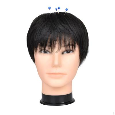 Glatzkopf Mannequin Huthalter Modell Männlich Brille Aus Massiv-PVC Geeignet für die Präsentation